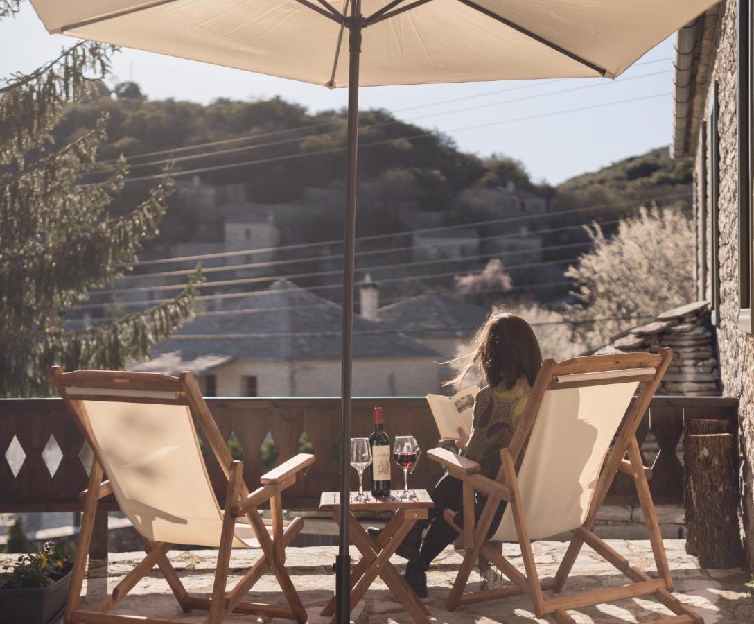 Hotel Ameliko Zagori Áno Pediná Zimmer foto